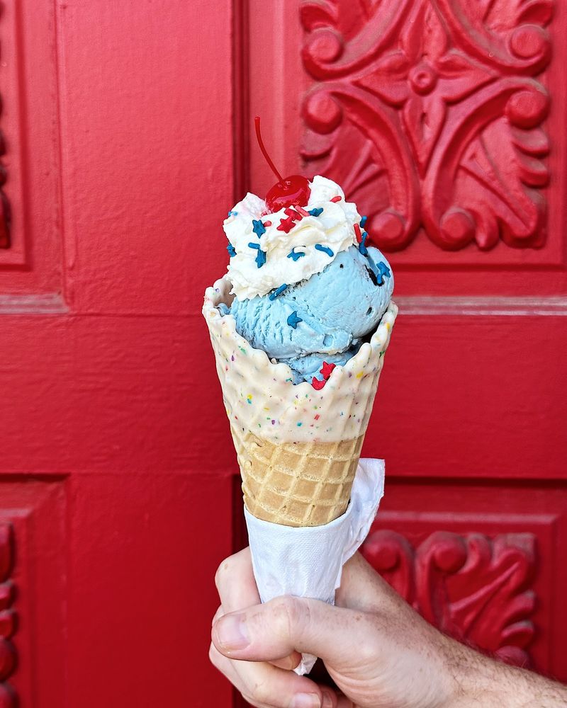 Licks Unlimited's Superman Ice Cream