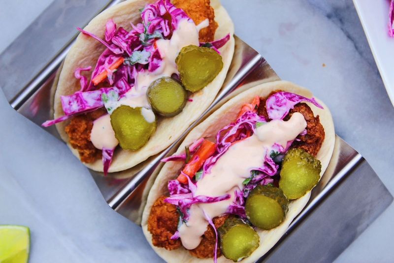 Nashville Hot Chicken Tacos