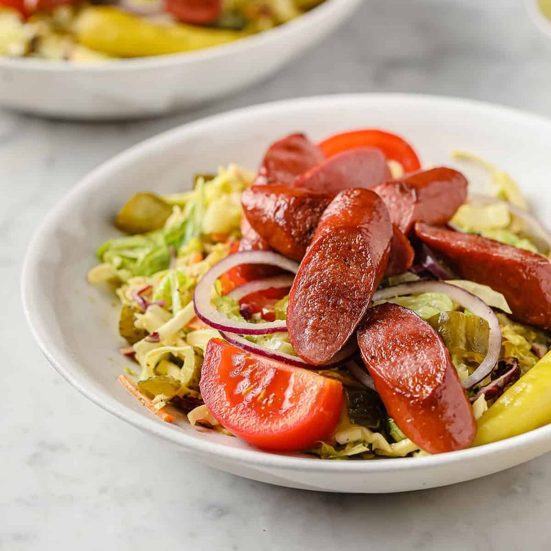 Hot Dog Salad