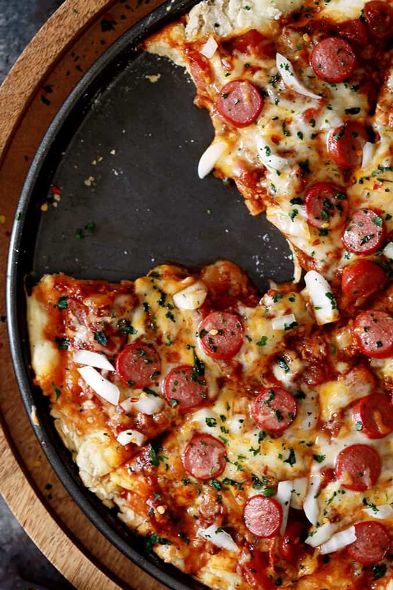 Hot Dog Pizza