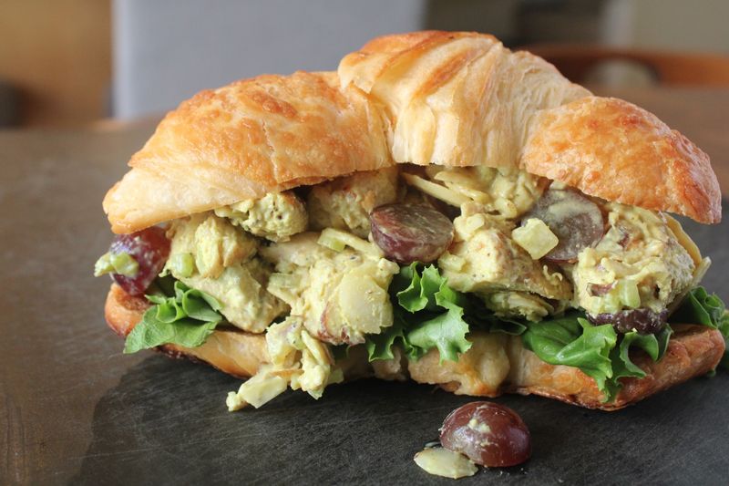 Curried Chicken Salad Sandwich