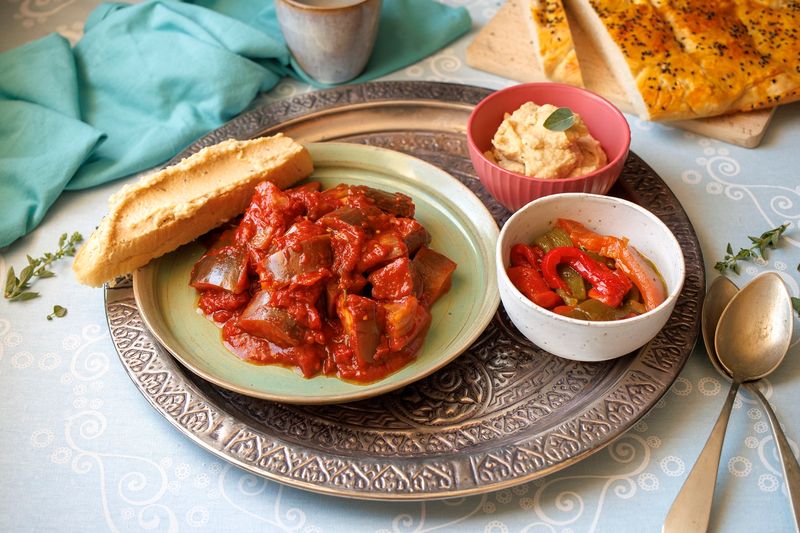Turkish Tomato and Eggplant Stew
