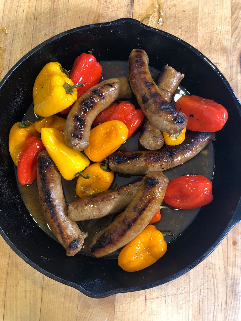 Illinois: Grilled Italian Sausage