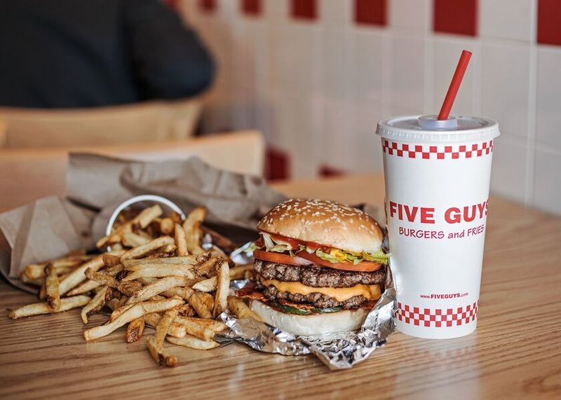 Five Guys' Cheeseburger