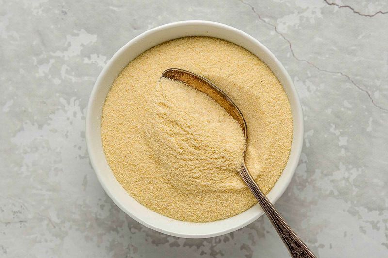 Dust with Semolina or Cornmeal
