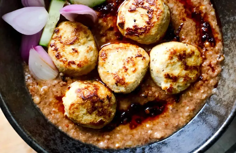 Malaysian Satay Meatballs