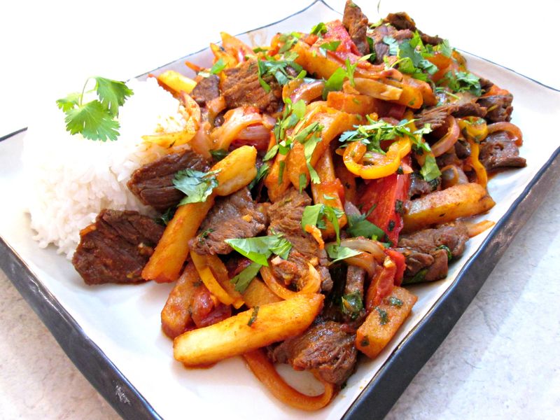 Peruvian Lomo Saltado