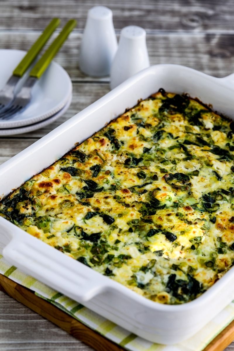 Zucchini and Goat Cheese Casserole