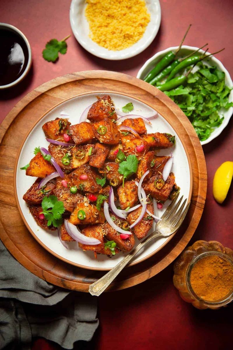 Indian Aloo Chaat