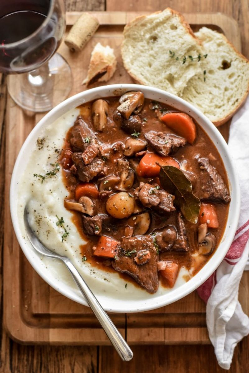 Beef Bourguignon Casserole