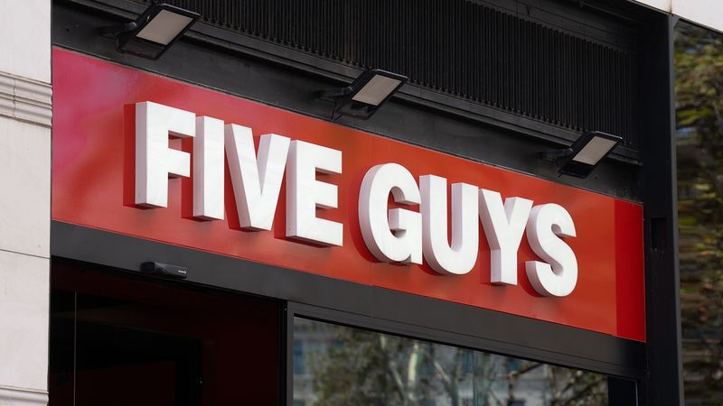 Five Guys – A burger, fries, and drink can hit $20