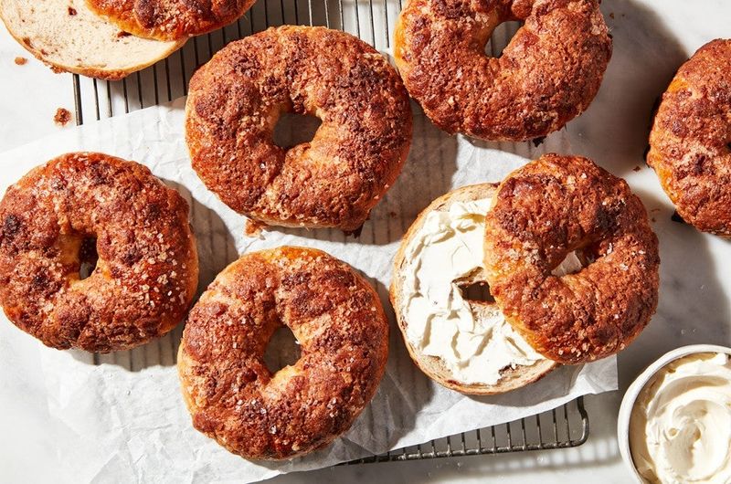Einstein Bros. Bagels' Cinnamon Sugar Bagels
