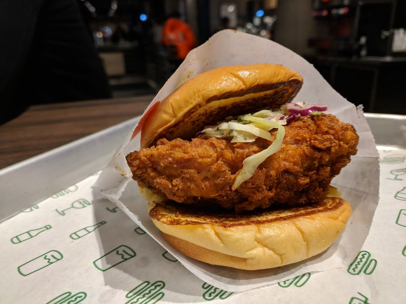 Shake Shack Hot Chick'n Sandwich