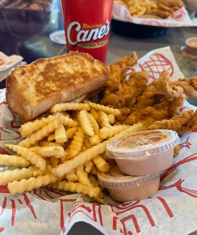 Louisiana: Raising Cane’s (pre-expansion)