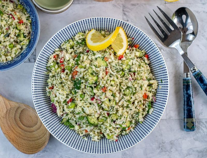 Cauliflower Rice Tabouli
