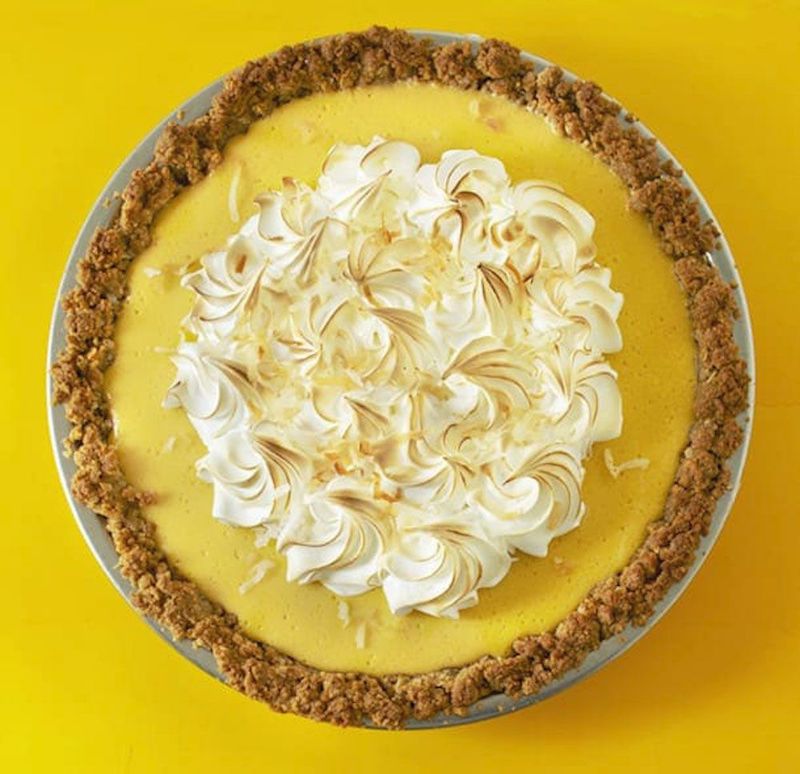 Mango Coconut Bliss Pie
