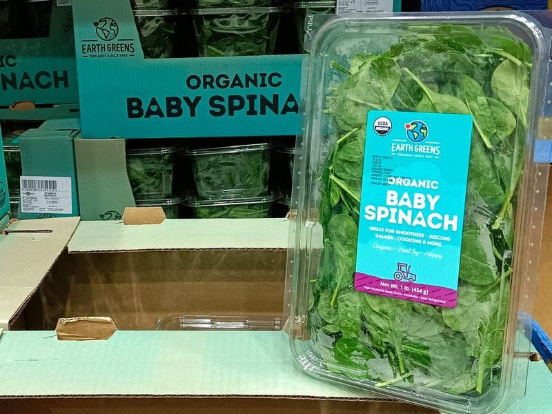 Kirkland Signature Organic Spinach