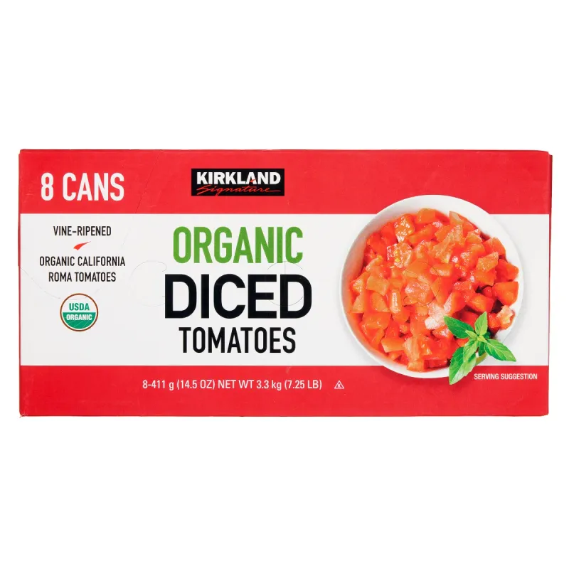 Kirkland Signature Organic Diced Tomatoes
