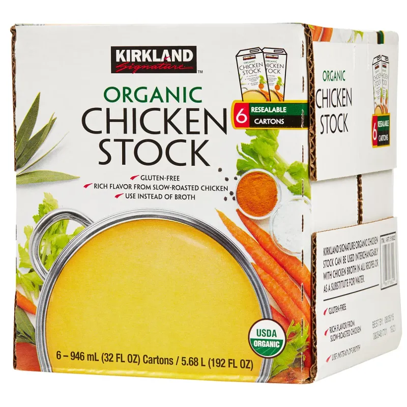 Kirkland Signature Organic Chicken Stock