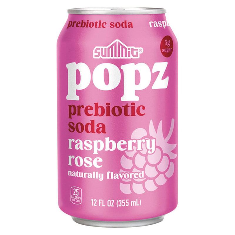 Summit Popz Prebiotic Sodas