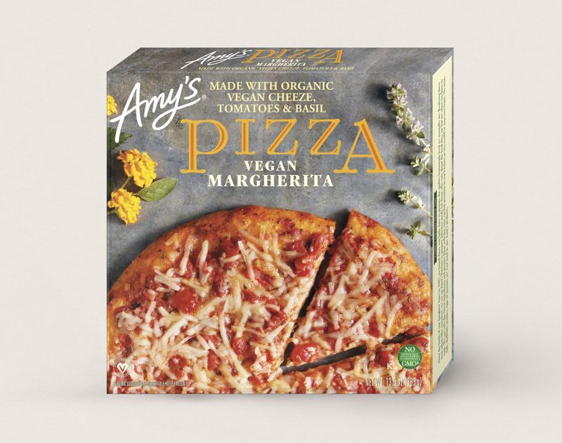 Amy’s Kitchen Vegan Margherita Pizza – Undeclared Milk