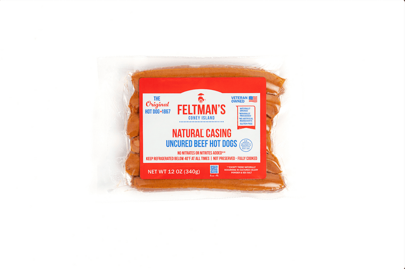 Feltman's Original Casing Hot Dogs