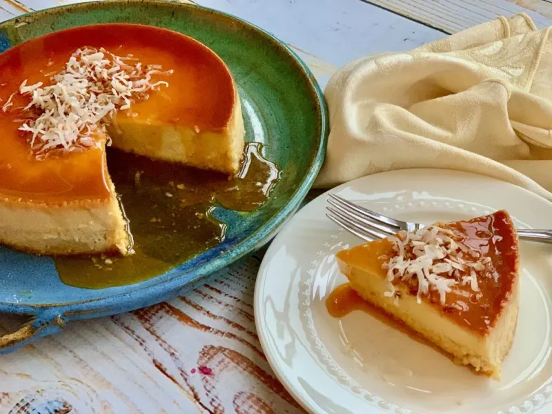 Caramel Coconut Flan