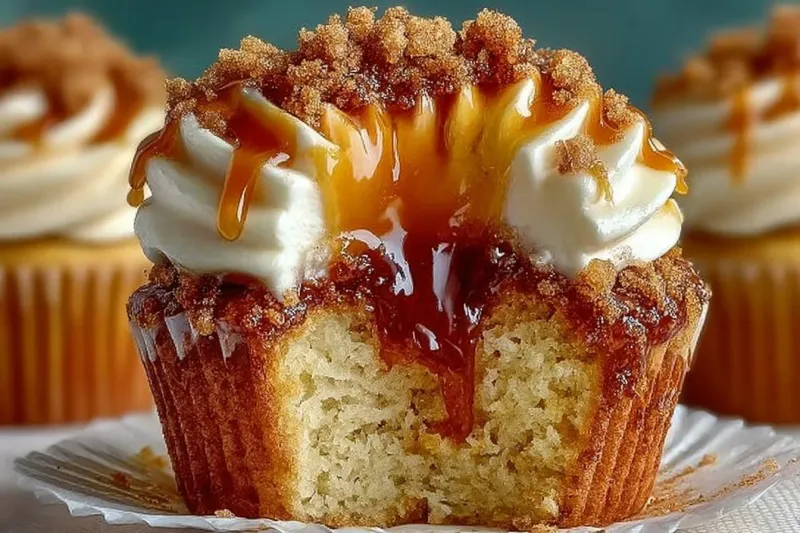Caramel Delight Cupcake