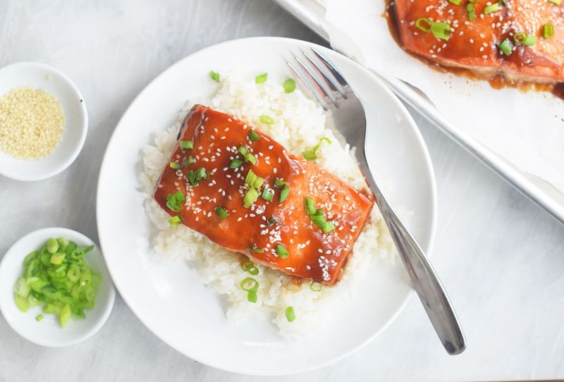 Teriyaki Baked Salmon