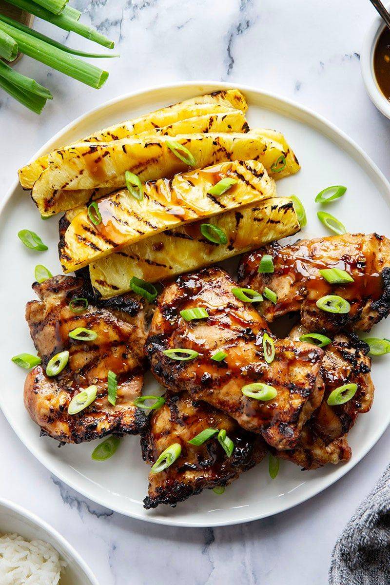 Teriyaki Chicken and Pineapple