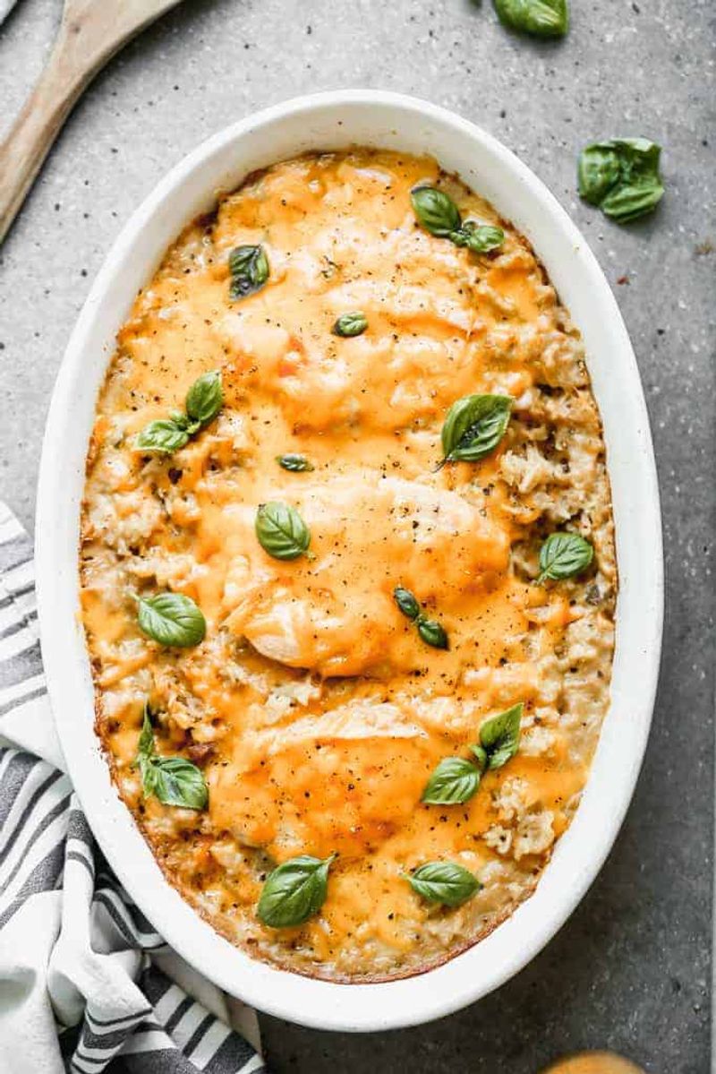 Chicken and Rice Casserole Bowl