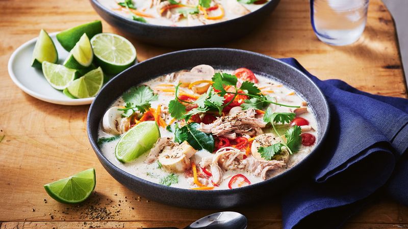 Thai Coconut Chicken Soup