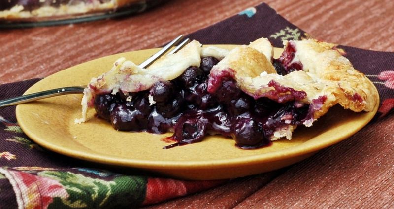 Maine: Blueberry Pie