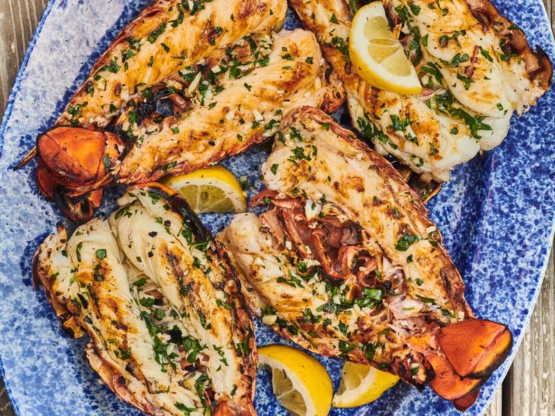 Maine: Grilled Lobster Tails