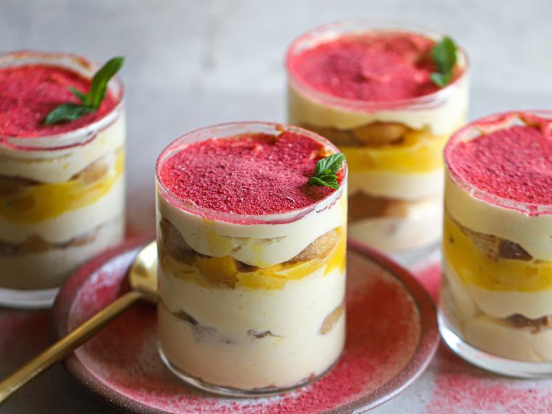 Tropical Passionfruit Tiramisu