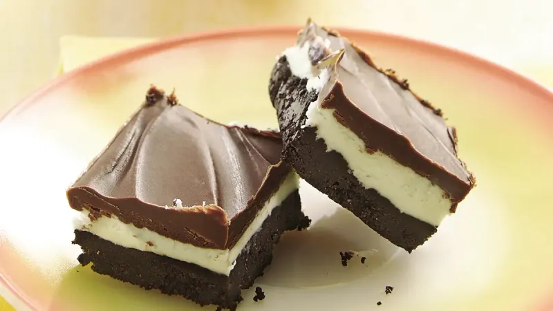Chocolate Mint Bars