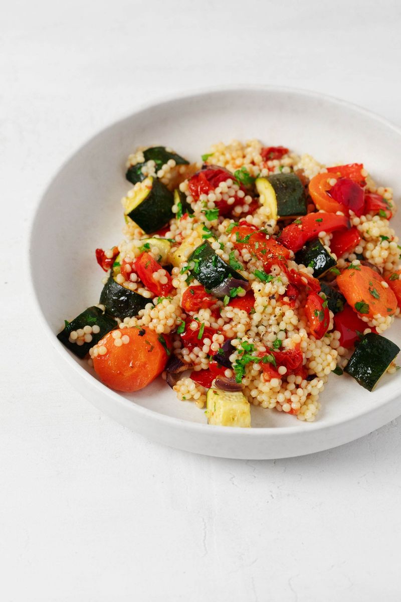 Couscous and Roasted Vegetable Salad