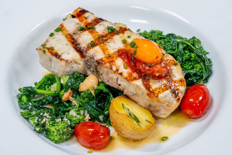Massachusetts: Grilled Swordfish