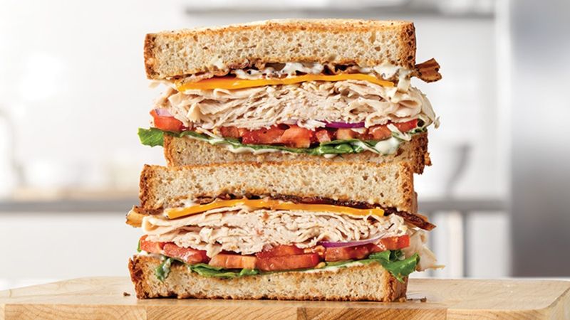 Arby’s Turkey Ranch & Bacon Sandwich