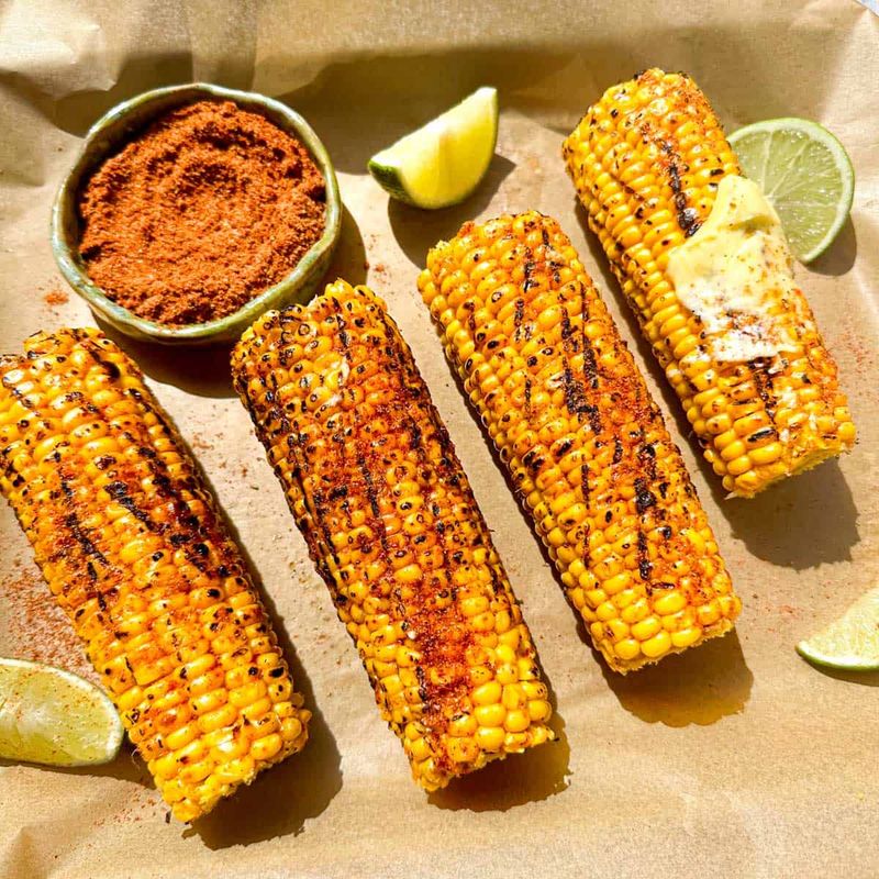 Spicy Corn on the Cob