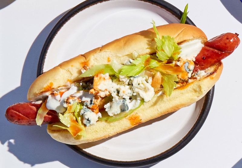 Buffalo Blue Cheese Dog