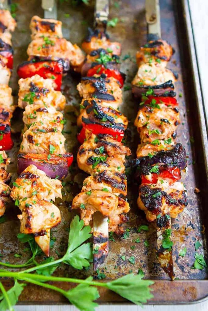 Smoky Paprika Chicken Kabobs