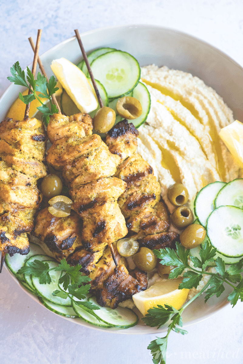 Mediterranean Herb Chicken Kabobs