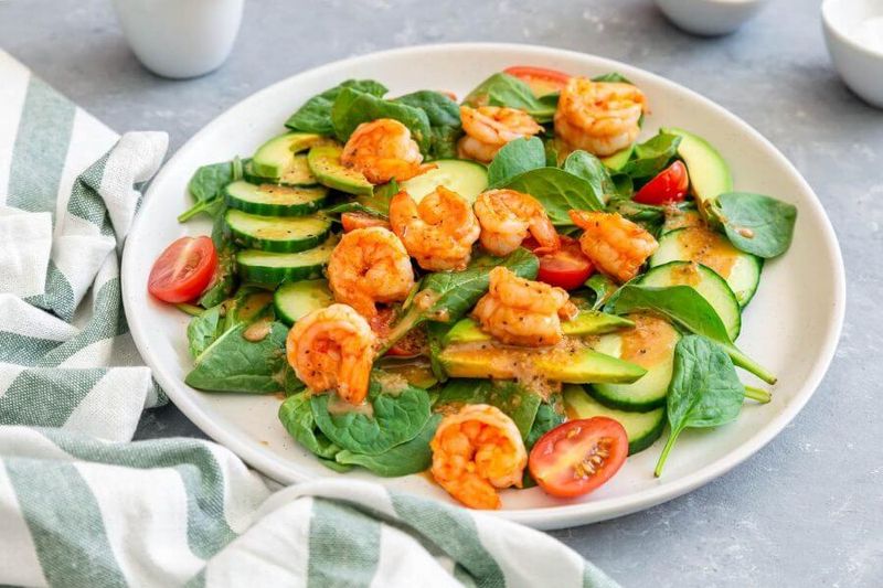 Prawn and Avocado Salad