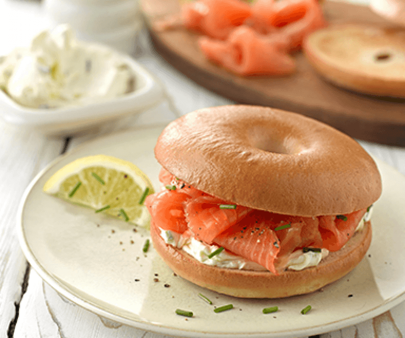 Smoked Salmon Bagel