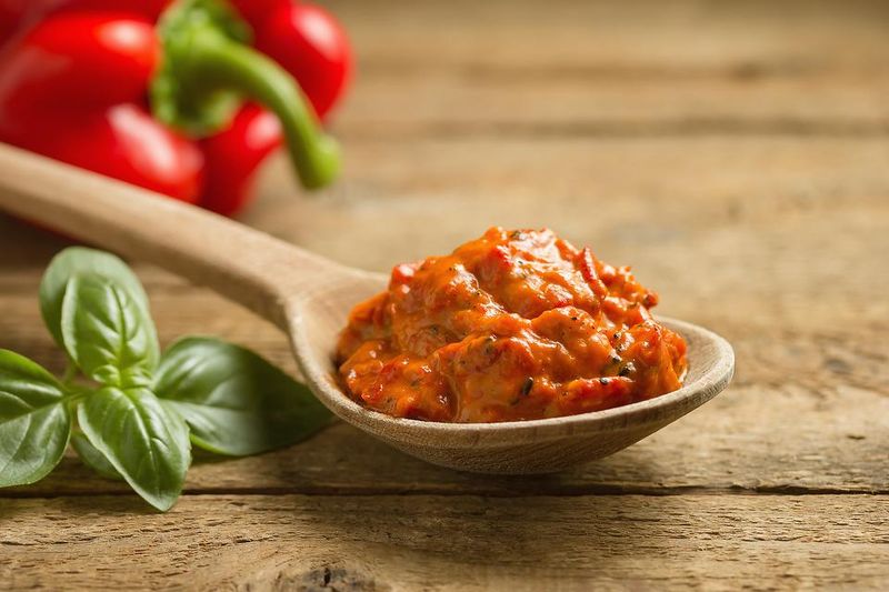 Roasted Red Pepper and Tomato Spread