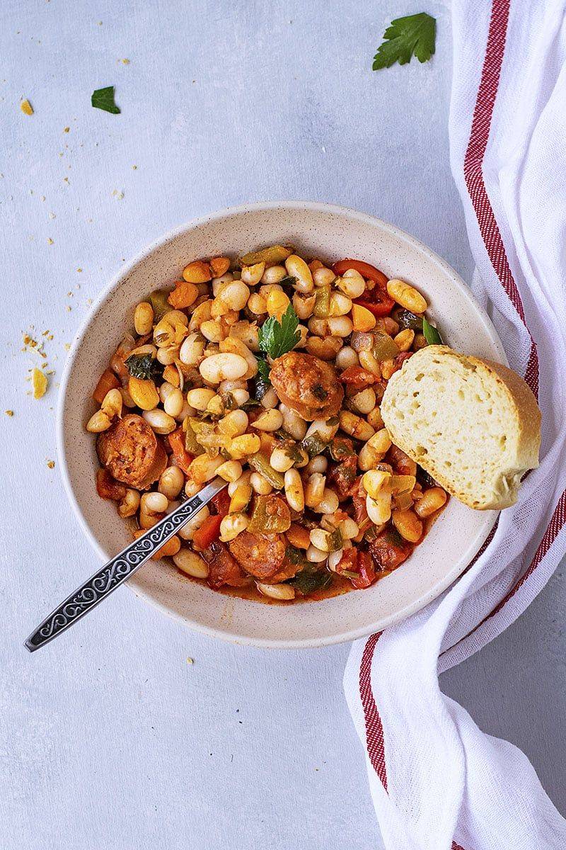 Spanish White Bean Stew