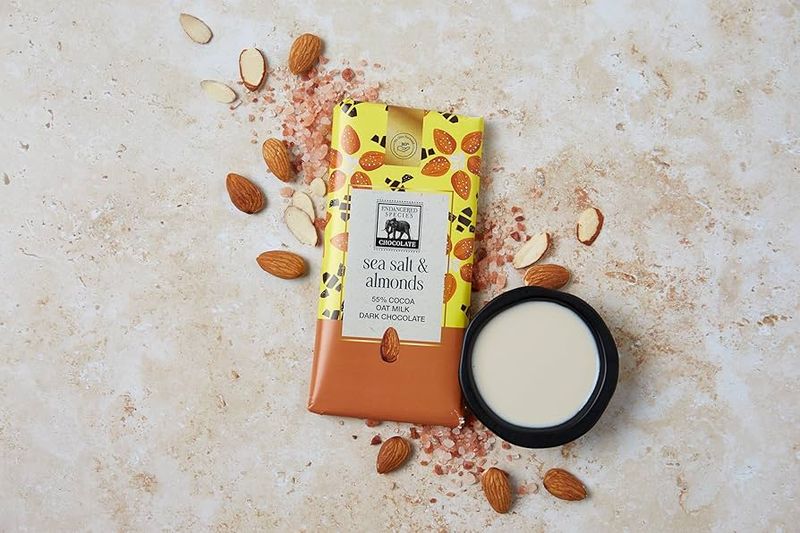 Dark Chocolate with Sea Salt & Almonds