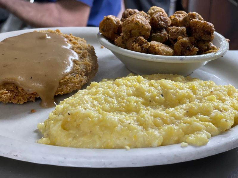 Mississippi: Fried Chicken and Okra – Ajax Diner, Oxford
