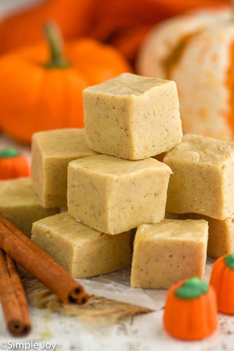 Pumpkin Spice Fudge